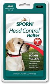 img 1 attached to 🐕 Black SPORN Head Halter for Dogs