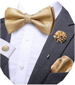 img 4 attached to 👔 Dubulle Men's Accessories: Handkerchief Cufflinks, Ties, Cummerbunds, and Pocket Squares