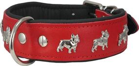img 4 attached to Dogs My Love Leather Bulldog