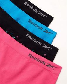 img 3 attached to 🩲 Reebok Girls’ Underwear – Seamless Cartwheel Shorties (Set of 4)