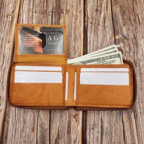 img 3 attached to 👝 Bifold Wallet: Premium Leather Men's Accessories for Wallets, Card Cases & Money Organizers