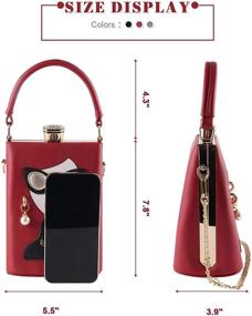 img 2 attached to Emprier Crossbody Shoulder Novelty Personalized Women's Handbags & Wallets and Satchels