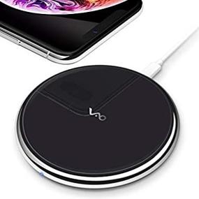 img 1 attached to 🔌 Vebach Alumium Fast Wireless Charger - Qi Certified Charging Pad for iPhone 12 Pro Max/12/12 Mini/SE/11/11 Pro/11 Pro Max/XS/XR/8, Galaxy S20 S10 S9 S8, Note 10 Note 9, and More