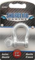 ⚓ shoreline marine anchor shackle galv 5/16-inch: sturdy and reliable for secure anchoring логотип