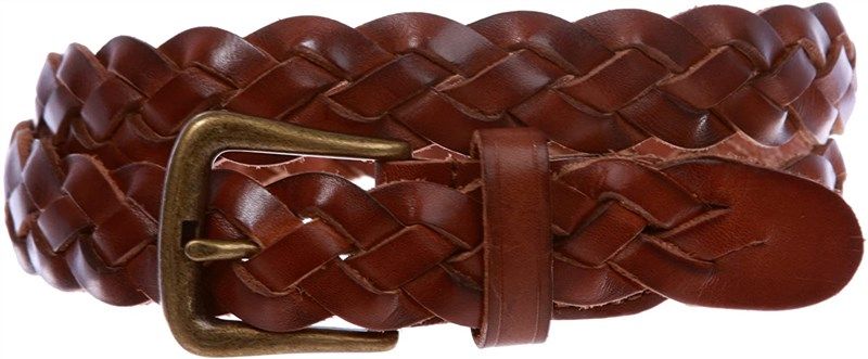 womens braided skinny narrow leather women's accessories 标志
