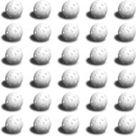 🏌️ amabana plastic golf balls: 30pcs white training balls for driving range, swing practice & home use logo