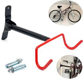 img 3 attached to 🚲 HOMEE Wall Mount Bike Hanger Rack Hook - Flip-Up Bicycle Holder Stand Storage System for Garage and Shed