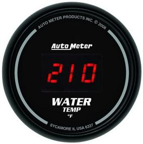 img 1 attached to 🌡️ Auto Meter 6337 Sport Comp Digital Water Temperature Gauge - Accurate 0-300 F Readings