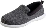 👟 stylish and comfortable isotoner sport moccasin in charcoal heather: perfect for active lifestyle logo