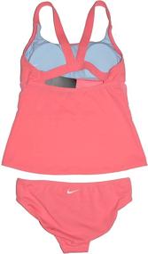 img 1 attached to 👙 Nike Tankini Athletic Two Piece Swimsuit: Women's Clothing and Swimwear Must-Have