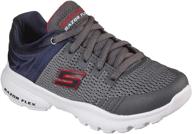 skechers unisex-child razor flex-skorvo sneaker: ultimate comfort and style for kids logo