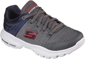 img 1 attached to Skechers Unisex-Child Razor Flex-Skorvo Sneaker: Ultimate Comfort and Style for Kids