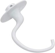 🍞 c coated dough hook replacement for kitchen aid mixer - k5adh - fits kitchenaid k5, k5a, k5ss, kp50p, ksm5 mixer - dough attachment for kitchen aid bowl-lift mixer - works with 5 qt bowl logo