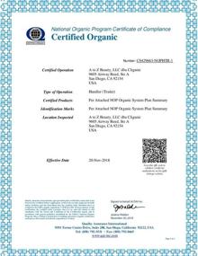 img 1 attached to 🌿 Органическое масло Таману Cliganic USDA: 100% чистое для лица, волос и кожи - натуральное, холодного отжима, неочищенное и без гексана