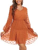 luxur dresses ruffle chiffon apricot women's clothing logo