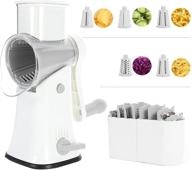 🧀 gohoxx rotary cheese grater 5 in 1: ultimate kitchen manual cheese shredder for easy chopping & grating logo