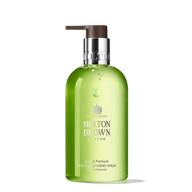 molton brown lime & patchouli fine liquid hand wash: refreshing 10 fl oz formula for clean and soft hands logo