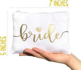 img 2 attached to Bride Tribe Makeup Bags Bachelorette