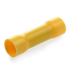 img 2 attached to 🔌 AIRIC Yellow Butt Connectors - 100Pcs 12-10AWG Fully Insulated PVC Wire Butt Splice Connectors, Crimping Terminals