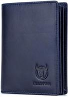 👝 premium leather rfid blocking wallets by bullcaptain: essential men's accessories logo