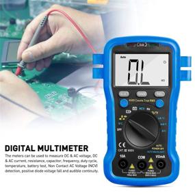 img 3 attached to 🔧 ANNMETER AN-39C: True RMS Auto-Ranging Multimeter - Accurate Voltmeter, Ohmmeter, Capacitance Meter & Temperature Reader