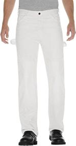 img 2 attached to 👖 Dickies 12-Ounce Double Painters White