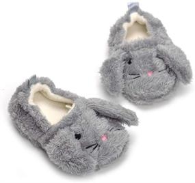 img 3 attached to 🩴 Csfry Toddler Cartoon Slippers for Boys' Bedroom Shoes - Slippers