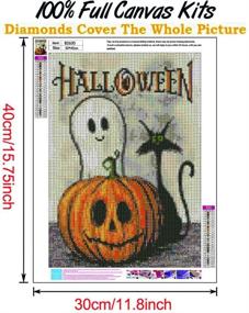 img 3 attached to Diamond Painting Adults Embroidery Hallowee