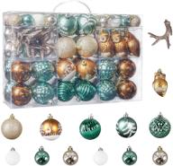 94pcs christmas ball ornaments xmas logo