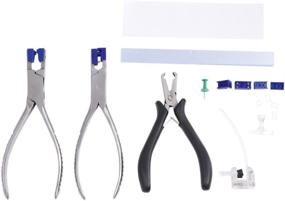 img 2 attached to 👓 FAMKIT Eyeglass Repair Kit - Professional Glasses Pliers Set for Rimless Disassembly, Optical Tools & Frames Repair Set