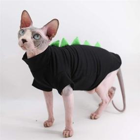 img 2 attached to Dinosaur Hairless Clothes Breathable T Shirts