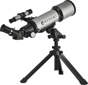 img 4 attached to BARSKA Starwatcher 400x70mm Refractor Telescope with Tabletop Tripod and Carry Case for Ideal SEO