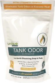 img 2 attached to Unbeatable Tank Odor Eliminator: 10-Pack Drop-In Pods 💪 for Extreme Heat, Hot Weather Formula for Odor-Free Tanks