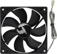 🔥 bgears b-blaster 120mm 2 ball bearing high speed extreme airflow fan - black logo