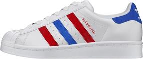 img 4 attached to Кроссовки и спортивная обувь Adidas Originals Superstar для маленьких девочек (унисекс)