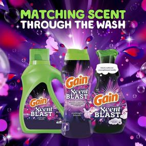 img 2 attached to 🌺 GAIN Fireworks Scent Blast In-Wash Scent Booster Beads Midnight Bloom 13.5 oz