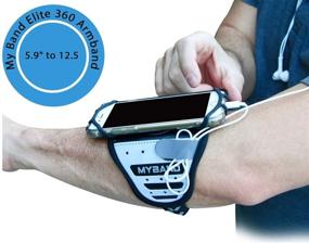 img 2 attached to MyBand Rotatable Phone Armband Smartphones