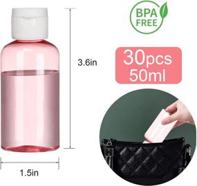 img 3 attached to Convenient & Eco-friendly Refillable Cosmetic Bottles - Sanitizer Containers