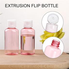 img 2 attached to Convenient & Eco-friendly Refillable Cosmetic Bottles - Sanitizer Containers