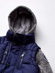 img 2 attached to 🧥 DKNY Boys' Little Puffer Jacket: Warm, Stylish Outerwear for Kids