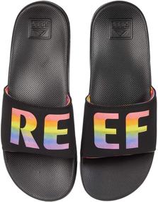 img 1 attached to 👟 Black Athletic Slide Sandal for Women by Reef - Women's Shoes