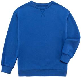 img 3 attached to 👕 UNACOO Boys' Unisex Crewneck Sweatshirts – Stylish Hoodies & Sweatshirts for Fashionable Kids