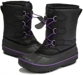 img 3 attached to Peggy Piggy Winter Boots: Waterproof Snow Boots for Toddlers and Little Kids, Perfect for Outdoor Adventures in Cold Weather