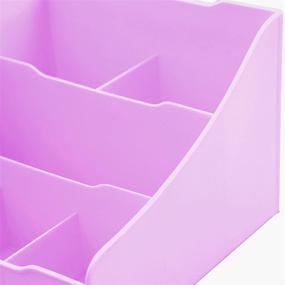 img 2 attached to 💄 Organize and Declutter with Uncluttered Designs Makeup Organizer (Purple) - Clever Drawers Included!