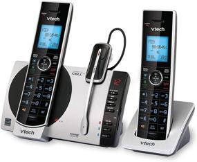 img 3 attached to VTech Connect to Cell DS6771-3 DECT 6.0 Cordless Phone - Black/Silver - Enhanced Mobility and Connectivity