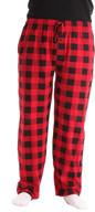 at buzzer men's buffalo pajama 14505 1a red l - comfortable sleepwear and lounge attire for men logo