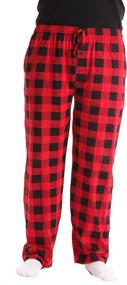 img 3 attached to At Buzzer Men's Buffalo Pajama 14505 1A RED L - Comfortable Sleepwear and Lounge Attire for Men