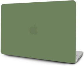 img 4 attached to OneGET MacBook Pro 16 Inch Case 2019, Touch Bar & Touch ID, A2141, Retina Display, PP MacBook Pro Cases, Minimalist Thin Laptop Case, Pro 16 Inch Hard Case - Dark Green