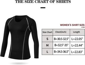 img 1 attached to Compression Running Workout T Shirt Baselayer