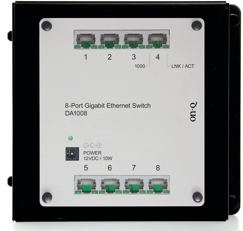 legrand q da1008 8 port gigabit 로고
